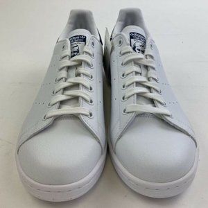 Adidas Mens Stan Smith Vegan Sneaker Shoes Gray FU9611 Low Top Lace Up 9M New